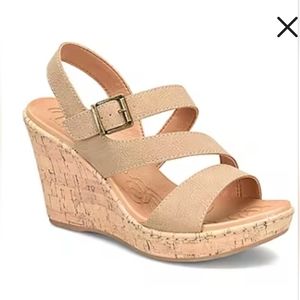 B.O.C Schirra Wedge Sandal    Size 7